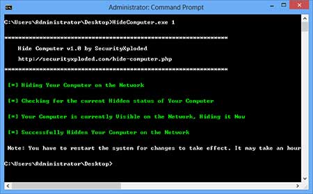 HideComputer in Action