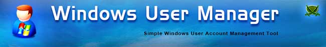 Windows User Manager